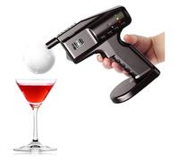 Cocktail Bubble Maker Kit, Flavour Blaster, Cocktail Smoker Kit, 2 in 1 Electric Cocktail Bubble Smoke Gun with Edible Bubbles & Liquid Smoke for Bar Kitchen Restauran