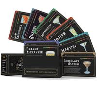 Cocktail Cards: 100 Cocktail Recipes to Master Cocktails in Bartender Flashcard Form With Step By Step Cocktail Instructions and Video Instructions