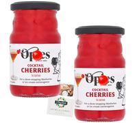 Cocktail Cherry Bundle with Opies Cocktail Cherries 225g 2 Pack + Brightdale Kitchen Card