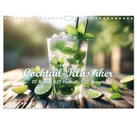 Cocktail classics UK-Version (Wall Calendar 2026 DIN A4 Landscape), CALVENDO 12 Month Wall Calendar