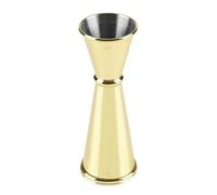 Cocktail Jigger Double Cocktail Jigger, 4.75-Inches, 0.5-Ounce to 2-Ounce(Gold 1oz 2oz)