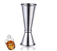 Cocktail Jigger Dual Spirit Measure Cup,Stainless Steel 30ml/60ml Measuring Cup Craft Double Drinks Jigger for Home Bar Bartender Party Wine Drink