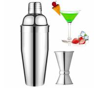 Cocktail Making Set, Cocktail Shakers 750ml Capacity with Bar Accessories Martini Drink Shaker Made of Food Grade Stainless Steel Great for Cocktail Home and Bar Use