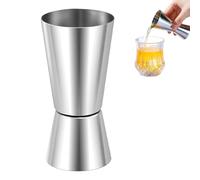 Cocktail Measuring Cup, Cl Measuring Cup, Cocktail Jigger, Cl Measuring Cup, 2cl 4 ar Mass Cocktail Measuring Cup, Stainless Steel 304 Bar Cocktail Shot Measuring Cup Double Cup for Home Bar Party
