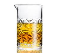 Cocktail Mixing Glass, 24 OZ Thick Seamless Crystal Mixing Glass,Ideal to Make Bar Accessories for Bartender, Gifts for Men