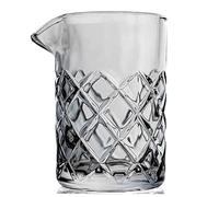 Cocktail Mixing Glass - Bar Mixing Pitcher for Stirring Drinks - 1/4-inch Thick Walls - 17-ounce, 2 Drink Capacity