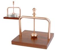 Cocktail Napkin Holder - Vintage Paper Dispenser, Weighted Wooden Base Metal Arm | Sturdy Countertop Napkin Organizer, Stylish Stand for Kitchen Dining Bar Restaurant Cafe Tabletop Serving Display