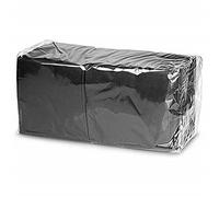 Cocktail Napkins Black 24cm - Pack of 250 - 2ply Paper Napkins, Bar Caddy Napkins