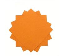 Cocktail Napkins,Napkins 100pcs Colored Napkins Simple Facial Tissues Creative Paper Towels for Party Party Banquet Shop Colorful Napkin(Orange)