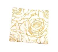 Cocktail Napkins,Serviettes 20Pcs/Bag Gold Napkins Paper Pattern Napkin Tissue for Xmas Wedding Decor Party Table Supplies