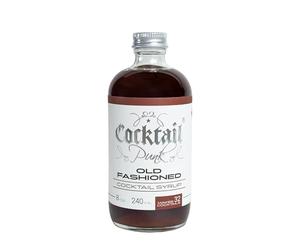 Cocktail Punk Old Fashioned Syrup Small Batch Craft - Made in USA Using All Natural Organic Non GMO Fruits and Spices. Makes 32 Cocktails