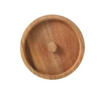 Cocktail Rimmer | Wood Bar Salt and Sugar Rimmer,Kitchen Dining Tool for Drink Rimming Mixing Entertaining Garnishing Display Apartment Dormitory Home Party Decoration