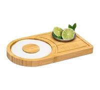 Cocktail Rimmers - Salt Sugar Rimming Tray for Bar Drinks | Bartender Tool for Lime Juice and Seasoning | 3-Tier Rimmer Box for Margaritas, Cocktails, Restaurant, Home Bar, Party Events
