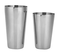 Cocktail Shaker, 304 Stainless Steel Cocktail Shaker Bottle Set Bartender Bar Accessory Barware Tools(Silver)