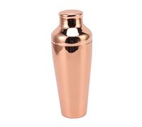 Cocktail Shaker 304 Stainless Steel French Style Bartender Shaker for Mixed Drinks (Rose Gold)