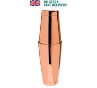 Cocktail Shaker Copper Plated Boston Tin on Tin 18oz & 28oz Cans Professional