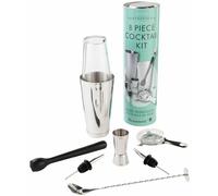 Cocktail Shaker Kit Beaumont 8 Piece Professional Home Bar Pub Ideal Gift