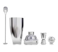 Cocktail Shaker Set 3-Piece Stainless Steel Mixer Drink Milk Tea Shop Tool Set Shaker Cup Shaker Cocktail Kit