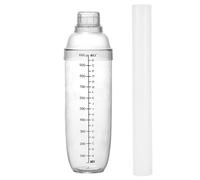 Cocktail Shaker Set: Upgraded Cocktail Shaker With Scale And Upper Strainer | Large Capacity Cocktail Shaker Kit With Lemon Hammer | Transparent Drink Mixer, Shaker, Meter Meter For B