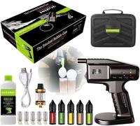 Cocktail Smoker Kit - Handheld Smoked Bubble Gun, Includes Bubble Liquid & Essential Oil, Smoke Infuser for Molecular Cuisine