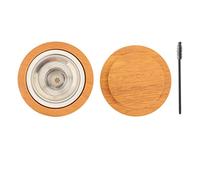 Cocktail Smokers lid Set, Whiskey Smoker Kit For Infuse Cocktail, Barware Tool with Cleaning Brush