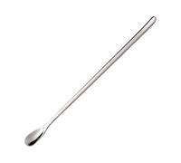 Cocktail Spoon - Stainless Steel Strong Grip Stirring Spoon, Bar Mixing Cutlery Tool | Long Handle Coffee Bar Spoona for Enthusiasts Beginners Party Wedding Reception Iced Tea Whiskey Drinks Mixing