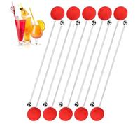 Cocktail Sticks - Reusable and Portable Beverage Mixer, Drink Mixing Sticks, for Home Coffee Bar Parties Cream Milk Chocolate Juices Cocktail Whiskey