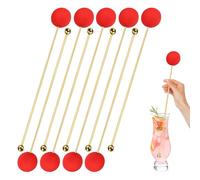 Cocktail Stirrers,Stainless Steel Portable Drinking Stirring Tool,Swizzle Stick Picks Tools | for Whiskey Hot Cocoa Creamer Chocolate Milk Juices Home Cafe Bar Party