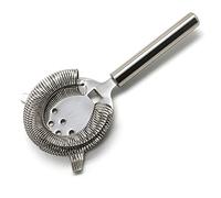 Cocktail Strainer Silver Stainless Steel Bartender Strainer with Wire Spring Ice Separator Cocktail Filter Bartending Filtering Tool for Bar Club Party Home Drinks
