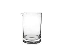 Cocktail Transparent Mixing Glass with Spout Capacity 60cl Plain Mixing Glass Professional Equipment Accessory Bartender Bar Equipment Pub Restaurant