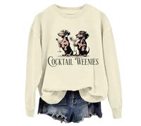 Cocktail Weenies Sweatshirt Funny Dog Lover Cocktail Weenies Dachshund Shirt Unisex