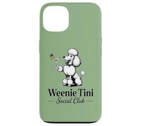 Cocktails & Poodles Social Club Poodle Design for Women Case for iPhone 13