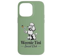 Cocktails & Poodles Social Club Poodle Design for Women Case for iPhone 14 Pro Max