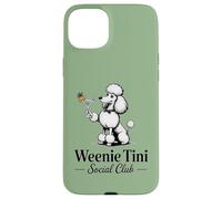 Cocktails & Poodles Social Club Poodle Design for Women Case for iPhone 15 Plus