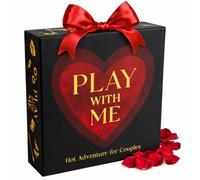 Exciting Couple Game for Adults - 300 Conversation & Playful Dare Cards for a Romantic Date Night | Fun 2 Player Board Game to Spice up The Relationship | Great for Married Couples & Honeymoon