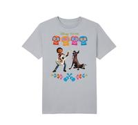 Coco Boy's Miguel Logo T-Shirt in Grey | Size: 12-13 Years Coco Grey 12-13 Years