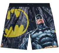 COCO BRANDS Batman Mens Swim Trunks - Quick Dry Beach Wear Mens Shorts Swimwear, Summer Clothes Swim Trunks (Size: M-XL), Black With Batman Bat Signal Graphic, M