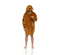 COCO BRANDS Scooby-Doo Cosplay Blanket Hoodie, Oversized Wearable Hoodie, Plush Fleece, One Size, Brown/Cosplay Suit, One size