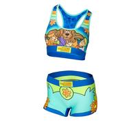Coco Brands Scooby-Doo Mystery Machine License Plate Bra and Boyshort Panty Set (Large)