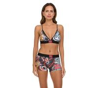 COCO BRANDS SpongeBob & Patrick Womens Underwear Set - 2 Piece Tom and Jerry, Betty Boop Boy Shorts & Sports Bras for Women, Tom & Jerry Black/Red, S