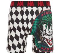 COCO BRANDS The Joker Men's Boxer Briefs - No Fly, Anti-Chafing Stitching, Comfort Shaped/Cotton Lined Crotch, Joker Checkerboard, M