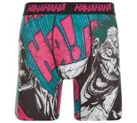 COCO BRANDS The Joker Men's Boxer Briefs - No Fly, Anti-Chafing Stitching, Comfort Shaped/Cotton Lined Crotch, Joker Purple/Green, M