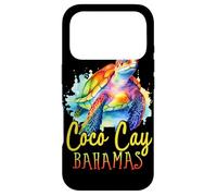 Coco Cay Bahamas Colorful Sea Turtle Family Vacation Trip Case for iPhone 17 Pro