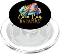 Coco Cay Bahamas Colorful Sea Turtle Family Vacation Trip PopSockets PopGrip for MagSafe