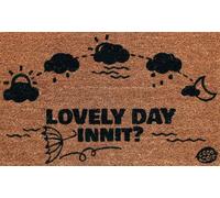 Coco & Coir Coco&coir Natural Coir Eco-Friendly Indoor Outdoor Heavy Duty Weather Themed Entrance Door Mat 45 X 75 Cm Rain Or Shine