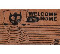 Coco & Coir Door Mat Indoor Funny Cat Design Entrance Welcome Mat 45Cm X 75Cm Cat Love