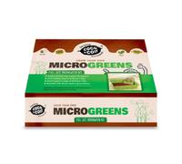 Coco & Coir Grow Your Own Microgreens Full Kit Seed Propagator Gardening Gift Set Harvest In Up To 2 Weeks. Seeds Included