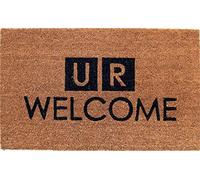 Coco&Coir Natural Coir | Non-Slip | Thick Coir | Premium Quality | Rubber Backed Eco-Friendly | Indoor | Outdoor | Heavy Duty | Entrance Door Mat | 45 x 75 cm (The News)