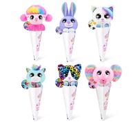 Coco Cones Rainbow, Series 1 (3 Pack), Cone Cones Plush