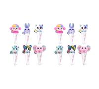 Coco Cones Rainbow, Series 1, Cone Cones Plush, Brown Box, (3 Plush) (Pack of 2)